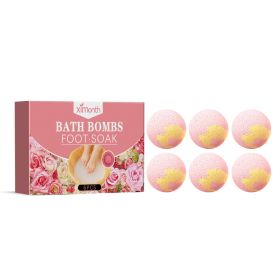 Hydrating And Skin Rejuvenating Repair And Cleaning Foot Bath Ball (Option: 6pcs)