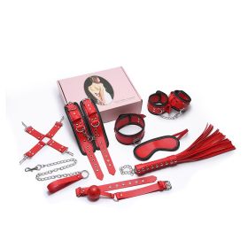 Smsexy Suit Binding Training Full Set Of Toys (Color: Red)