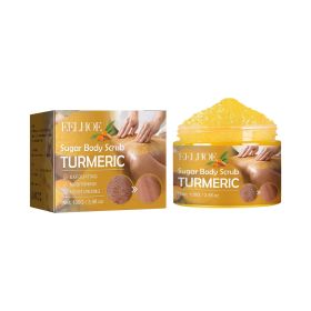 Turmeric Body Scrub Cream Smallpox Diluting Moisturizing Refreshing Smooth Skin Rejuvenation Cleansing Body Cutin (Option: Facial Scrub-100ml)